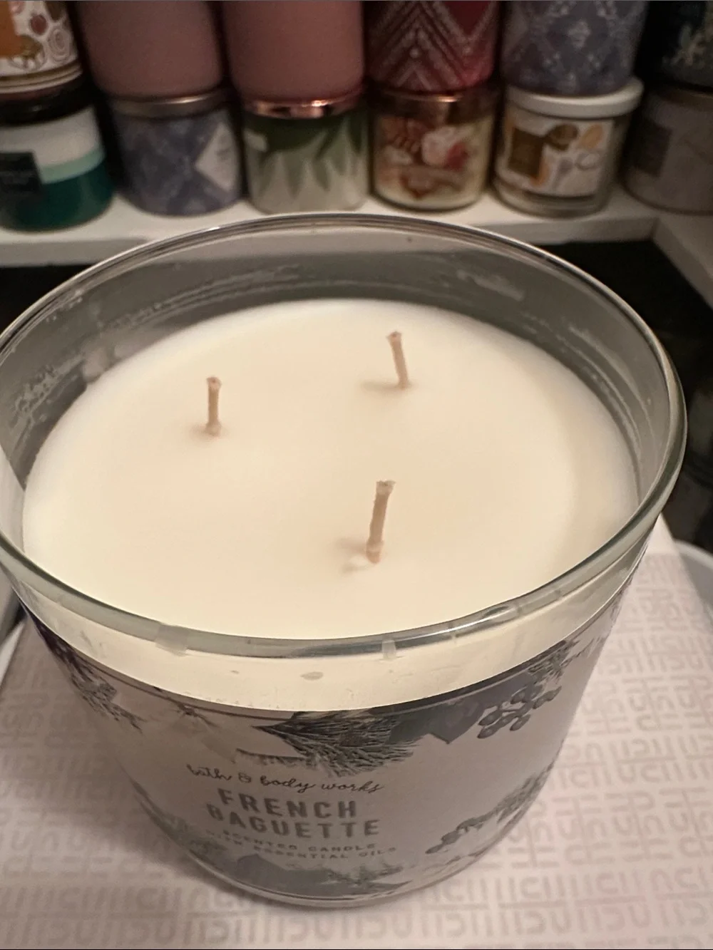 Bath & Body Works three wick